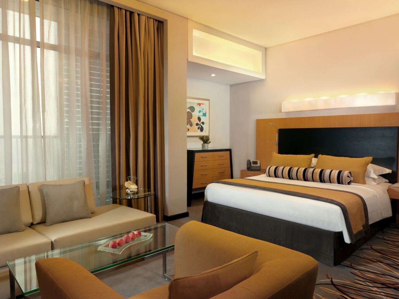 Hala Arjaan by Rotana, Deluxe Hotel Apartments Abu Dhabi Kamer foto